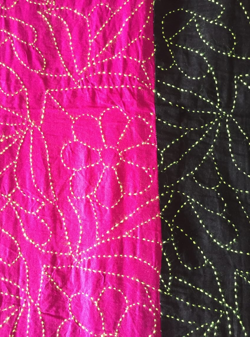 Nakshi Kantha's Traditional Running Stitch