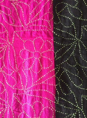 Nakshi Kantha's Traditional Running Stitch