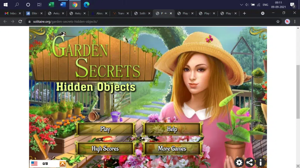 Secret garden Hidden Objects Online Game
